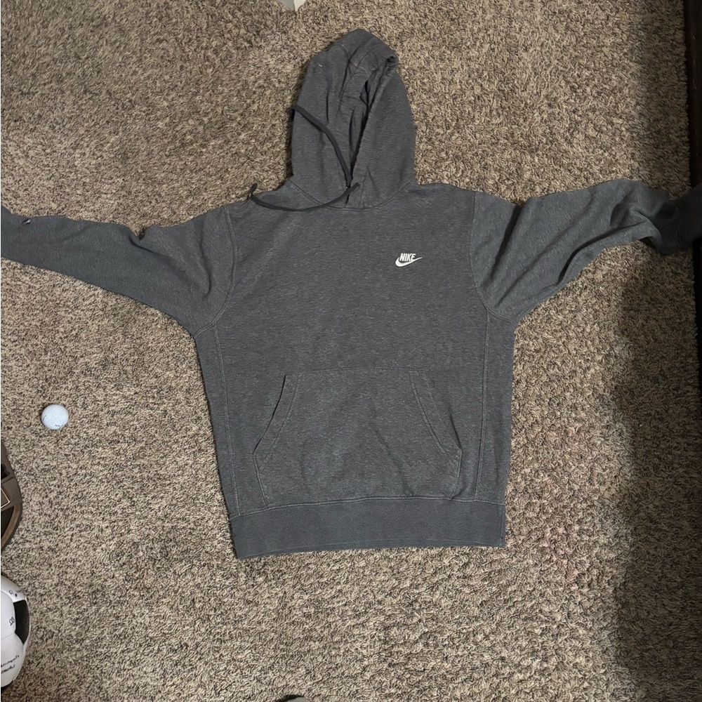 Nike Gray Hoodie | Small